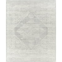 Уметнички ткајачи Роми Медалјон област килим, светло сива, 7'10 10