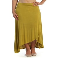 Ела Самани Плус со големина на женски плус здолниште со висока половината