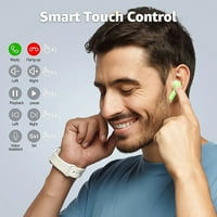 Bluetooth Слушалки со Случај За Безжично Полнење,Bluetooth5. Вистински Безжични Слушалки,IP Водоотпорни Стерео Слушалки во Уво