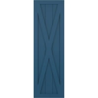 12 W 69 H TRUE FIT PVC SINE X-BOARDER FARMOHUSE FIXED MONT SLULTERS, SOJURN BLUE
