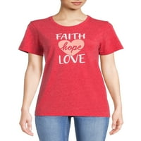 Начин да ја прославите женската вера надеж loveубов графичка маица