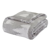 Главни тестови Супер мек кадифен кревет ќебе во сребрен елен