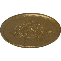 Екена Милвир 1 2 ОД 1 4 П Ентони медалјон за жетва таванот, рачно насликано бледо злато