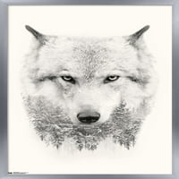 Волк-Дрвја Ѕид Постер, 14.725 22.375