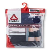Reebokенски женски беспрекорни момчиња кратки гаќички, 3-пакувања