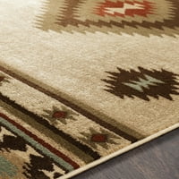 Уметнички ткајачи Парамаунт Југозападна област килим, Каки, 7'10 11'2