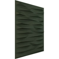 Ekena Millwork 5 8 W 5 8 H Enterprise Endurawall Декоративен 3Д wallиден панел, Ultracover Satin Hunt Club Green