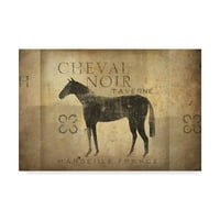 Заштитен знак Ликовна Уметност Шевал Ноар в4 Платнена Уметност Од Рајан Фаулер