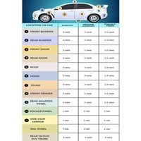 За Форд Ф 2002 - Вистинско Сино Метално Л Основно Палто Автомобилска Боја Аеросол