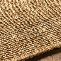 Уметнички ткајачи Кала текстура област килим, природен, 8'6 11'6
