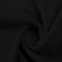 Пенкиј Женски Обичен Тркалезен Врат Печатена Маица Со Кратки ракави Топ Блуза Плус Големина Маици XL Црна На Продажба