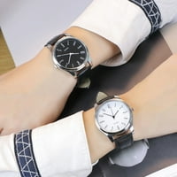 Часовници Машки Едноставен Бизнис Мода Кожа Кварц Рачен Часовник
