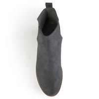 Brinley Co. женски fau велур исечени чизми за пети
