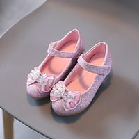 Флолео дозвола за новороденчиња деца бебе девојки бисери кристал блунг куглани единечни принцези чевли сандали