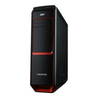 Acer Predator G3- - Tower - Core I 3. GHz - RAM меморија GB - HDD TB - DVD SuperMulti - GF GT - Gige - WLAN: 802.11a B G N,