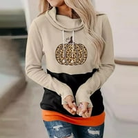 Женски Модни Дуксери И Дуксери - Моден Печатење Пуловер Со Долги Ракави качулка 50% попуст