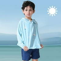Дете Лето Момчиња Девојчиња Облека Отпорна На Сонце Надворешно Палто За Дишење Лесна Климатизација Големина На Облека 140