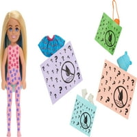 Барби боја открива спортска серија Челзи мала кукла со изненадувања