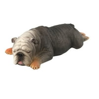 Симулацијата за продажба на вирмакси, животински кутре кутре модел лажејќи позиција серија кученце декорација рака да се направи