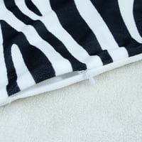 Зебра шарена перница за перници за перница за украсување декоративна перница