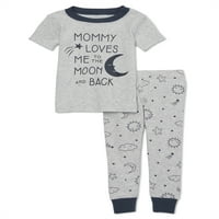 Се прашувам нација бебе момче спиење-мајка пижами