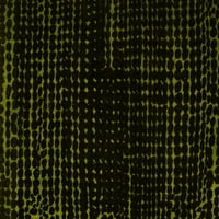 Ахгли Компанија Машина За Перење Внатрешен Правоаголник Апстрактни Жолти Модерни Килими, 8' 10'