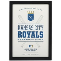 Канзас Сити Ројалс 10 14 Тим Врамени Дрво Знак