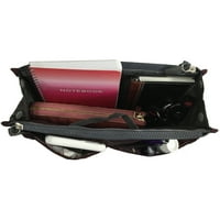 -Cliffs, организатор на чанти за мрежи за козметички вметнување чанта Организатор Виолетова