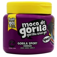 Моко Де Горила, Гел За Шмркање Спортски Енергетски Гел За Стилизирање На Косата, 9. оз